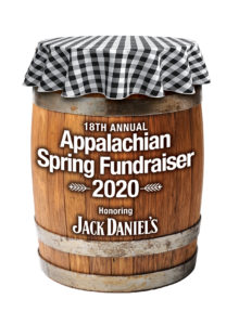 Barrell with Jack Daniels Appalachian Spring Fundraiser 2020 logo